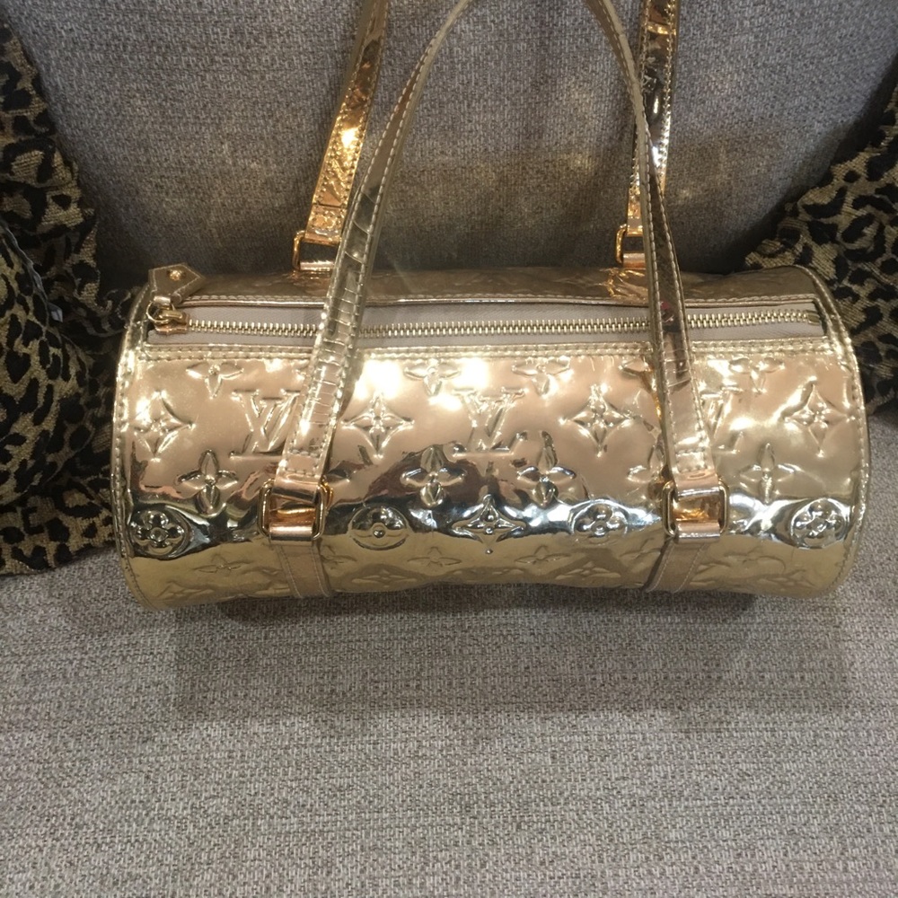LV Gold Mirror Papillon
